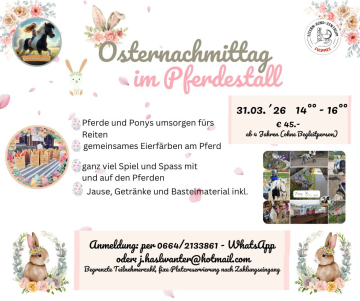 Osternachmittag (Facebook-Post)