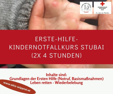 Erste-Hilfe-Kindernotfallkurs Stubai 