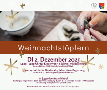 2025-12-02 Weihnachtstöpfern_Matrei