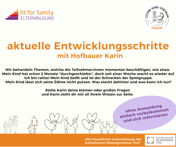 aktuelle Entwicklungsschritte 