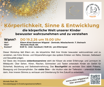 2026-02-19 K&ouml;rperlichkeit, Sinne & Entwicklung